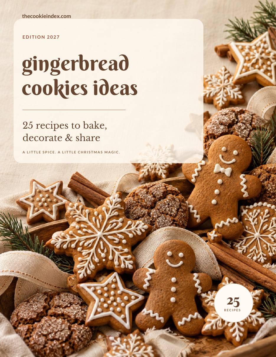 Gingerbread cookies ideas edition 2027 cover