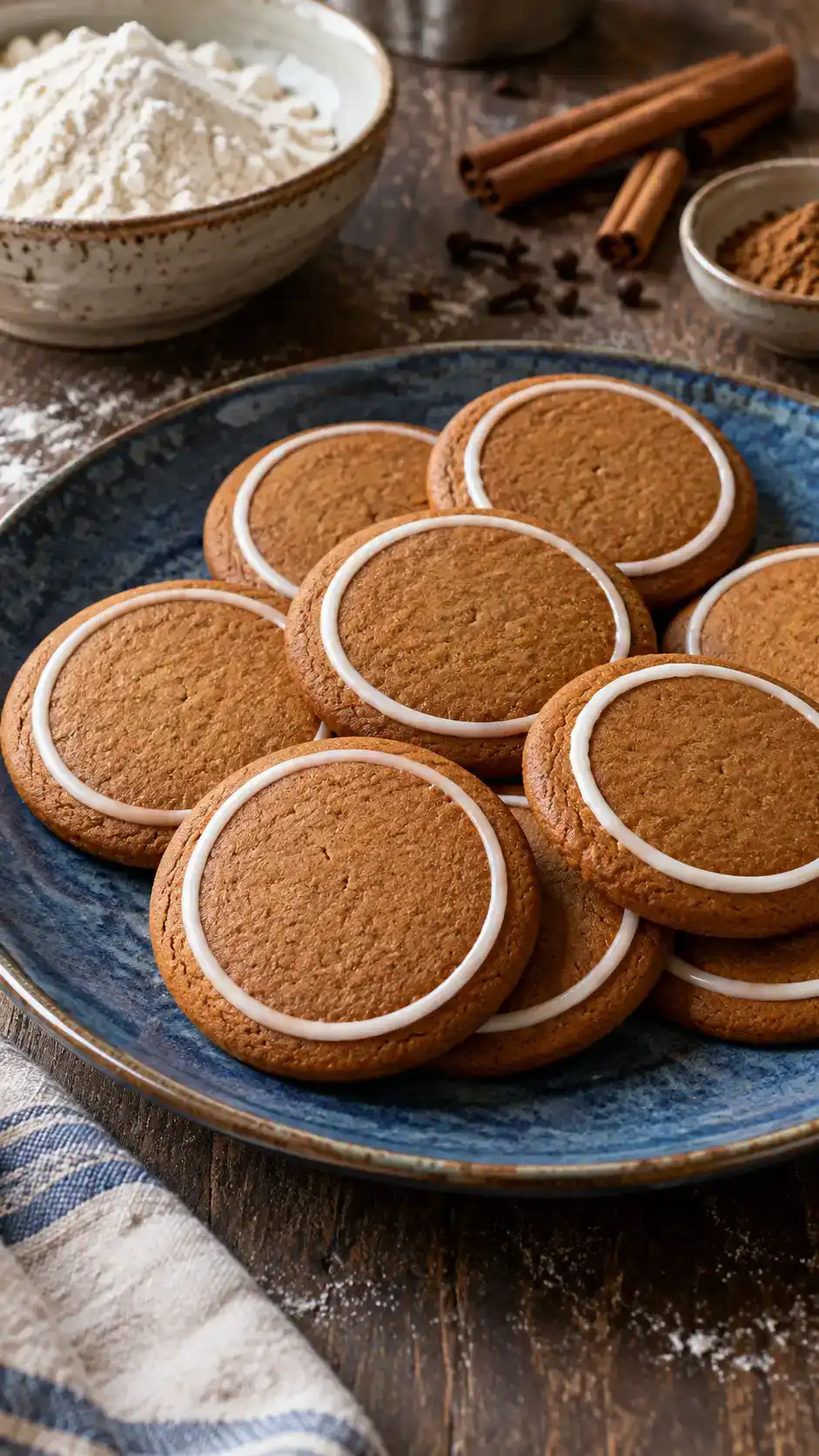 Nut-free gingerbread medallions with molasses and warm spices, plus practical ingredient-label and cross-contact checks.