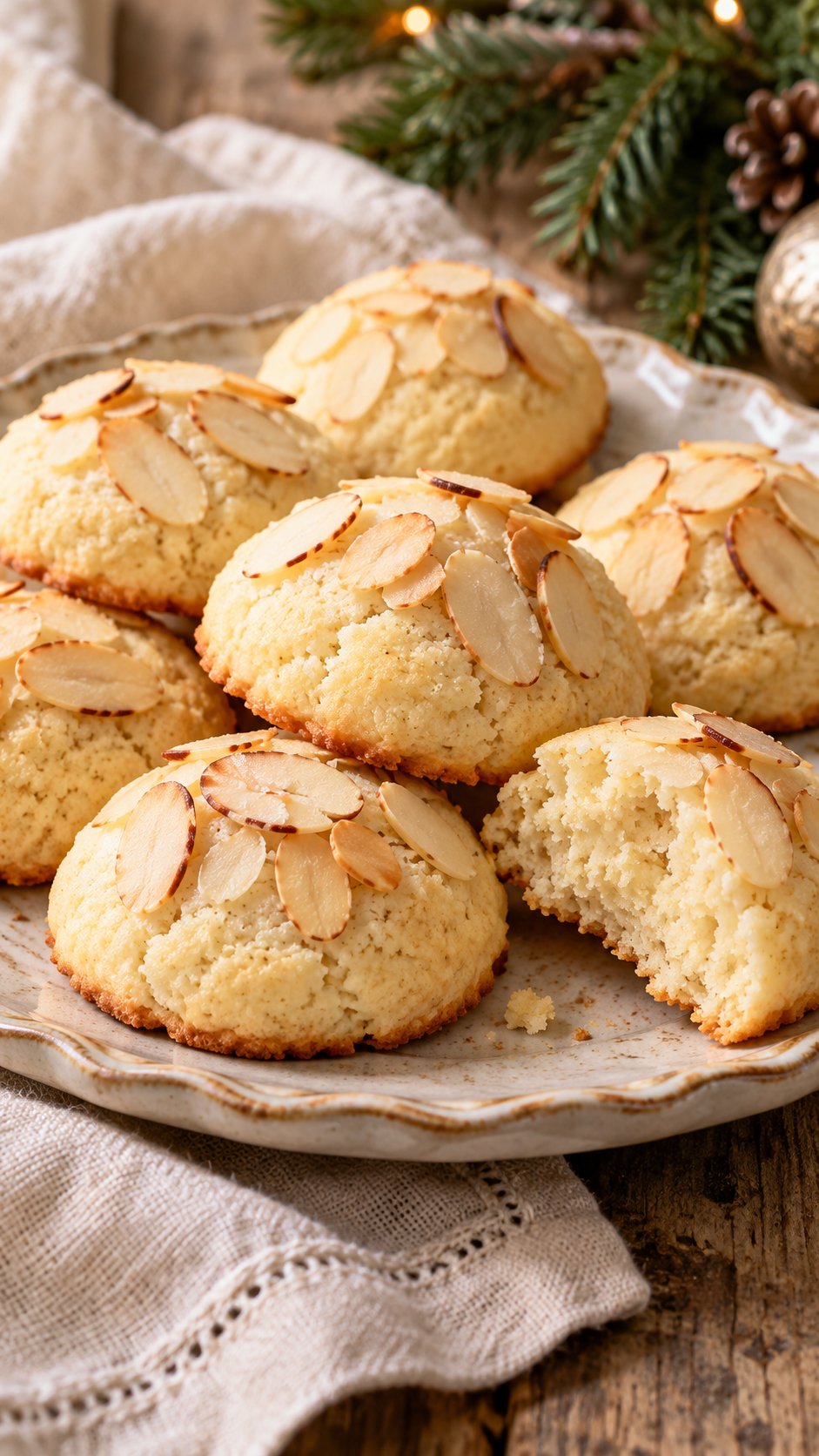 Almond Ricotta Cookies