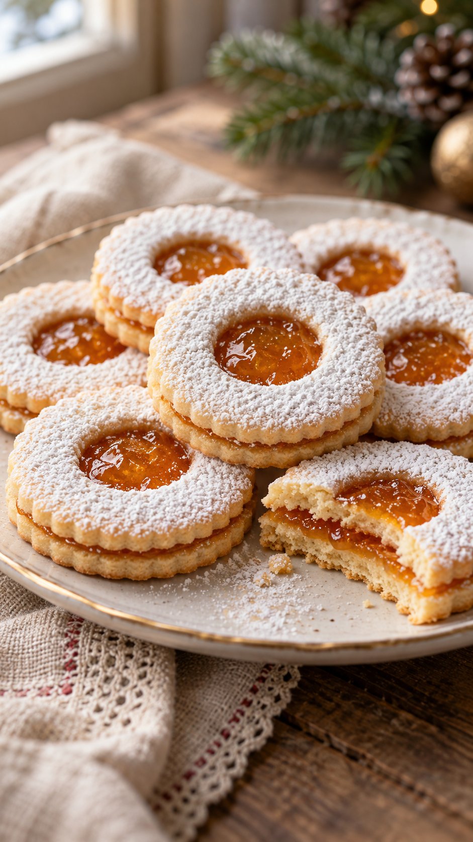 Apricot Jam Frollini