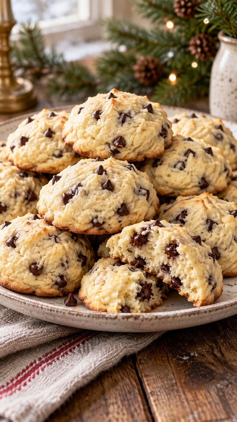 Chocolate Chip Ricotta Cookies