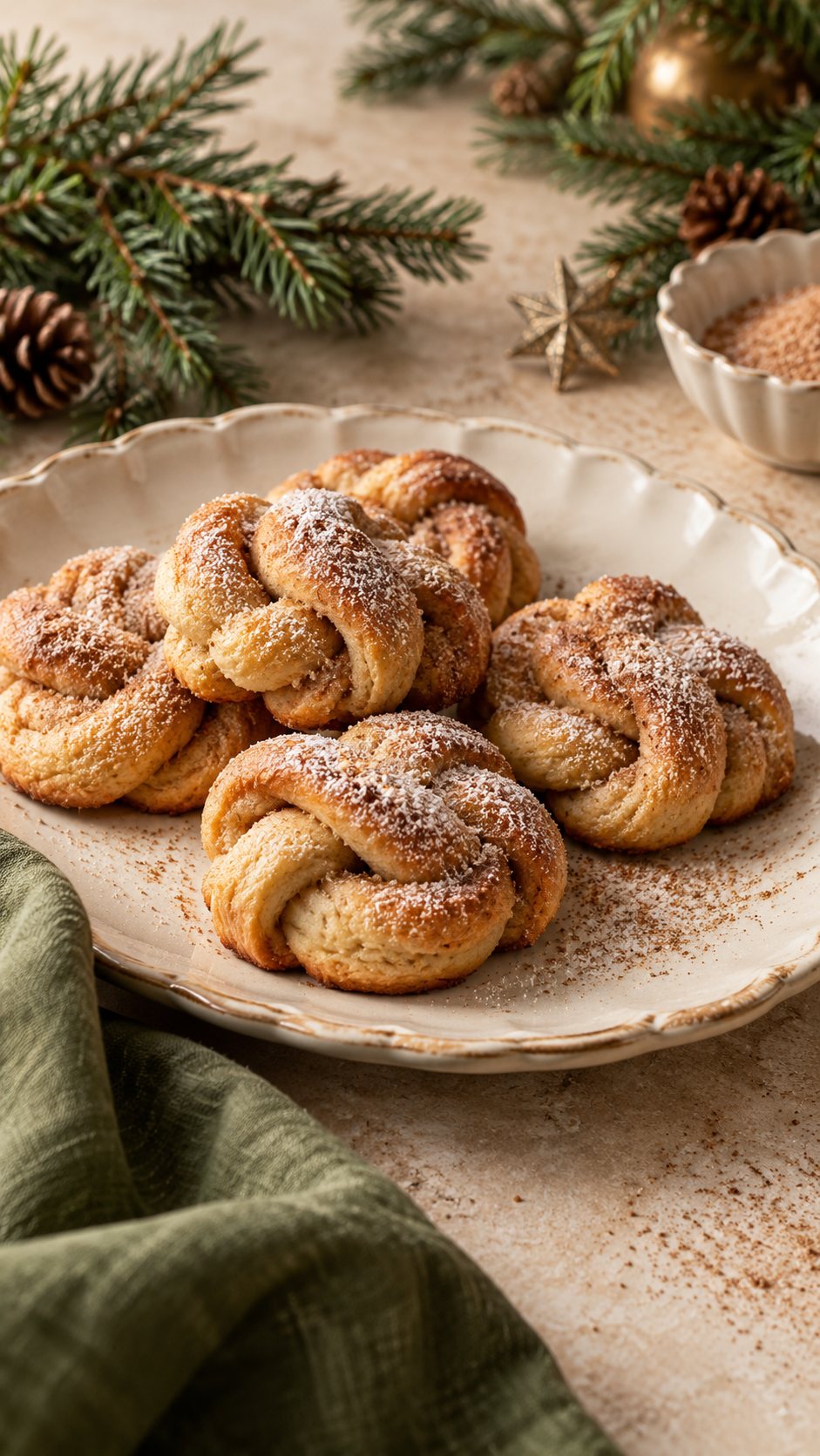 Cinnamon Knot Cookies