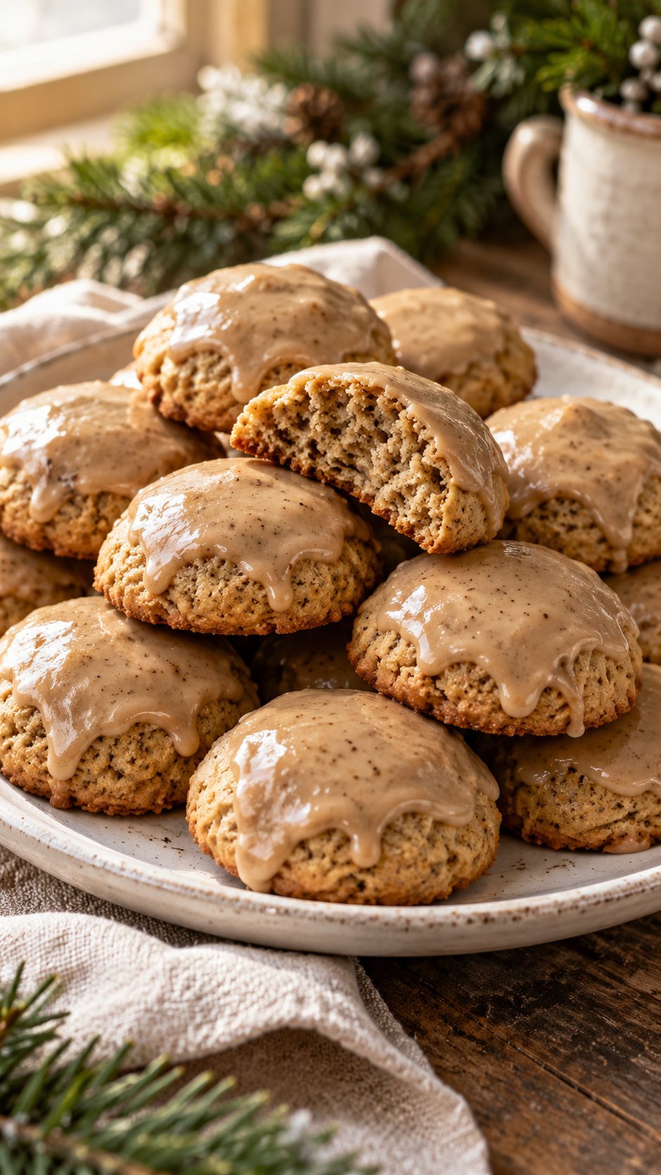 Espresso Ricotta Cookies