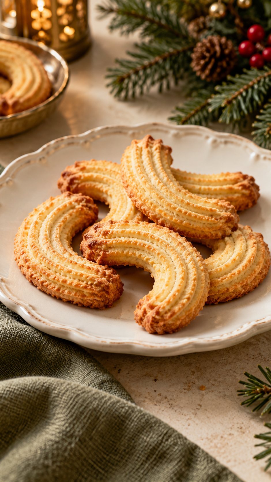 Krumiri-Style Cookies