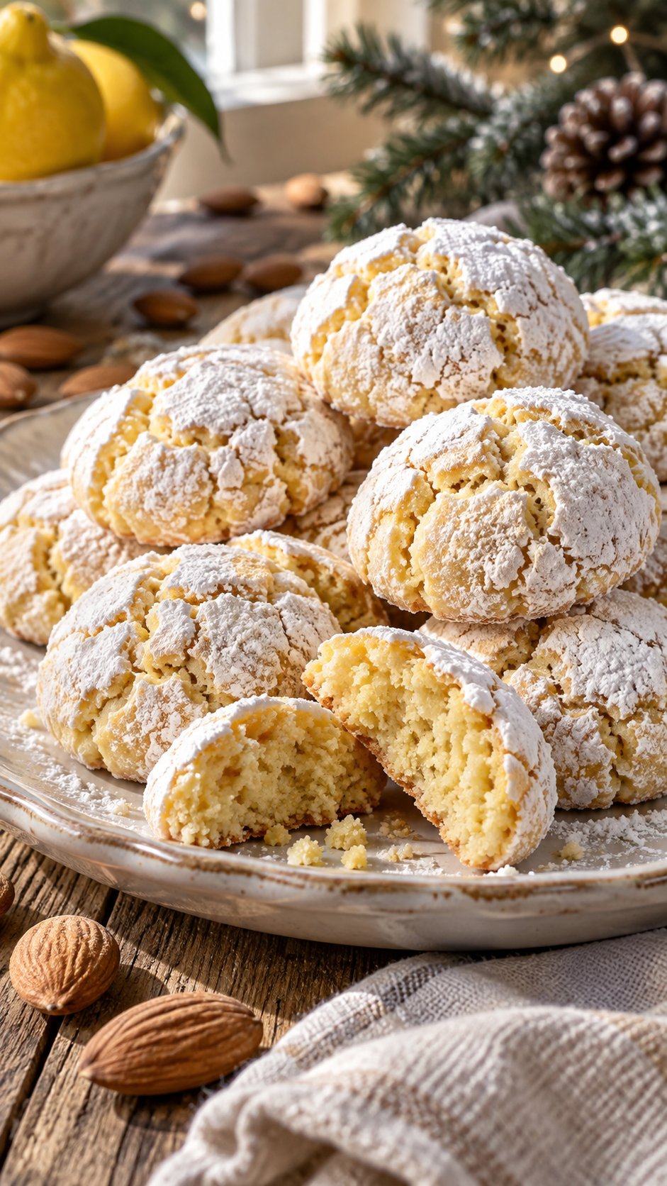 Lemon Almond Amaretti