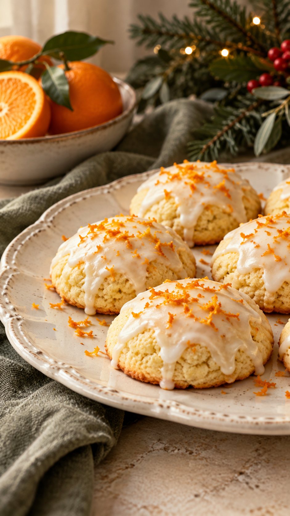 Orange Ricotta Cookies
