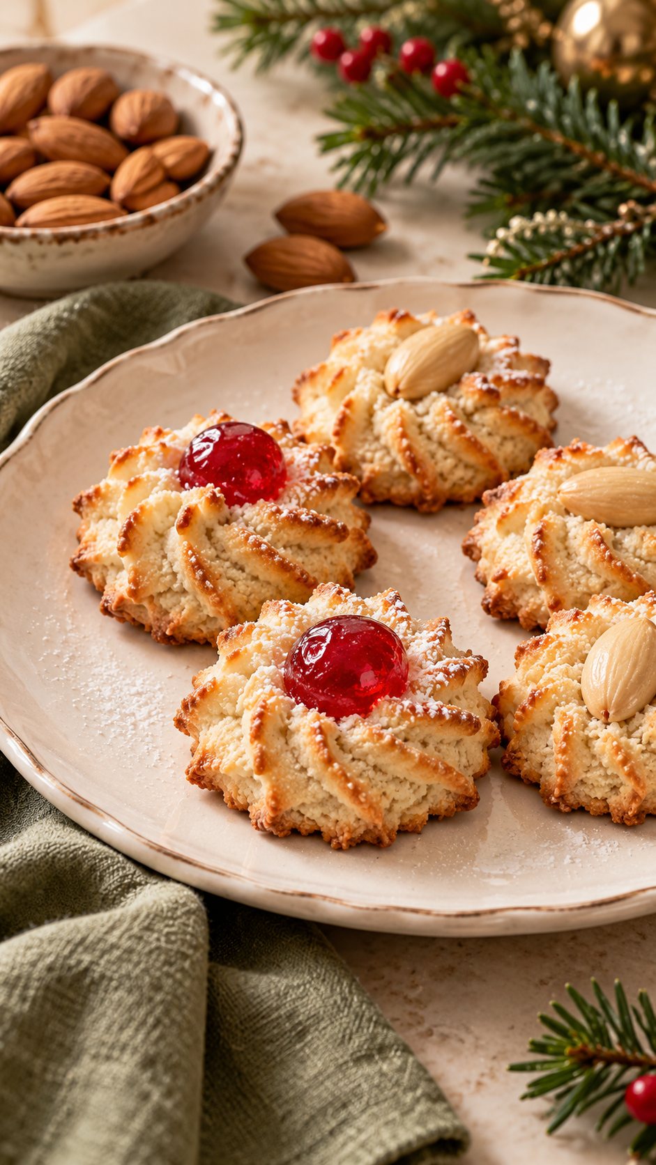 Sicilian Almond Paste Cookies